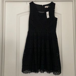 Black lace dress